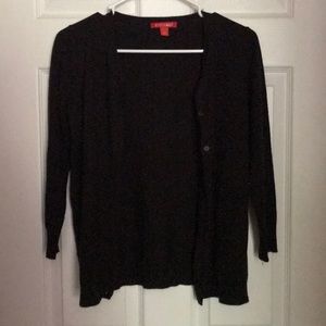 Black button downed sweater/cardigan